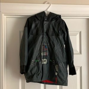 Darth Vader Rain Jacket - Size 5